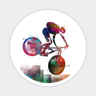 Cycling Bike sport art #cycling #sport #biking Magnet